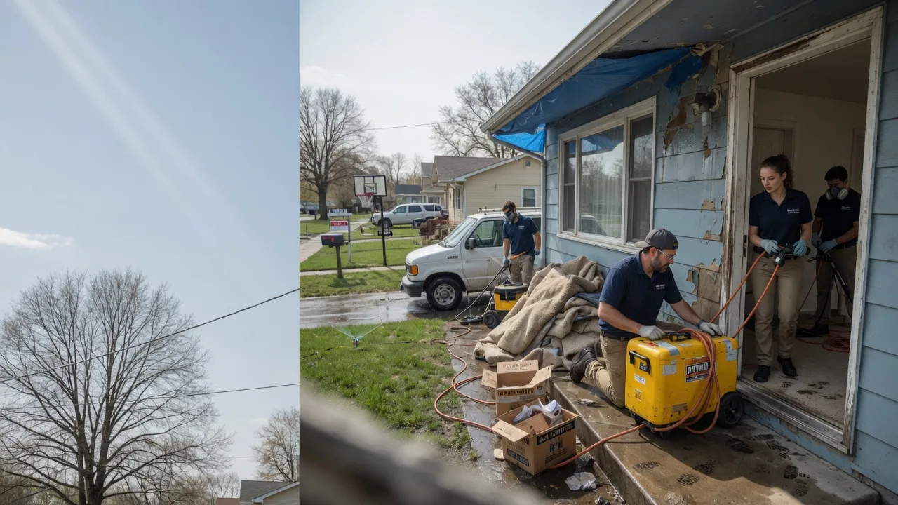 Basement Flood Cleanup in Peyton, CO near me